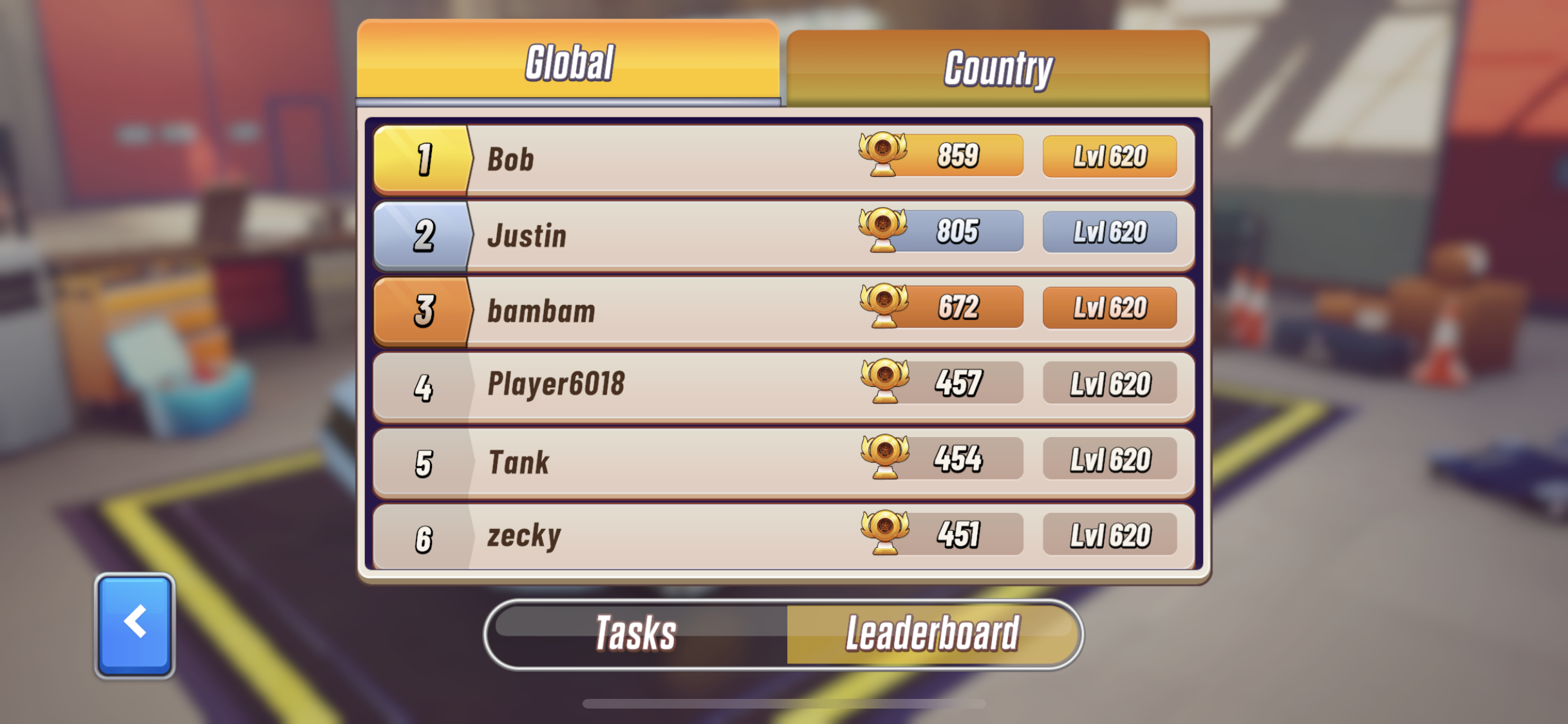 If you go from global leaderboards to Brawler leaderboards, they